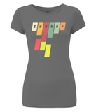 Women's Slim-Fit Jersey T-Shirt "Skoda"