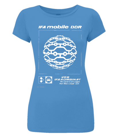 Women's Slim-Fit Jersey T-Shirt "IFA mobile"