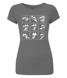 Women's Slim-Fit Jersey T-Shirt "Vučko"