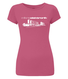 Women's Slim-Fit Jersey T-Shirt "Mikroelektronik"